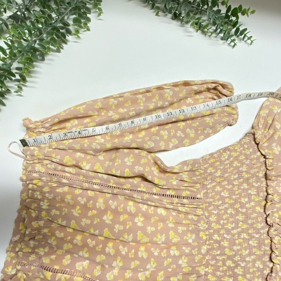 Lush Floral Off Shoulder Mini Dress Size S - Picture 11 of 15